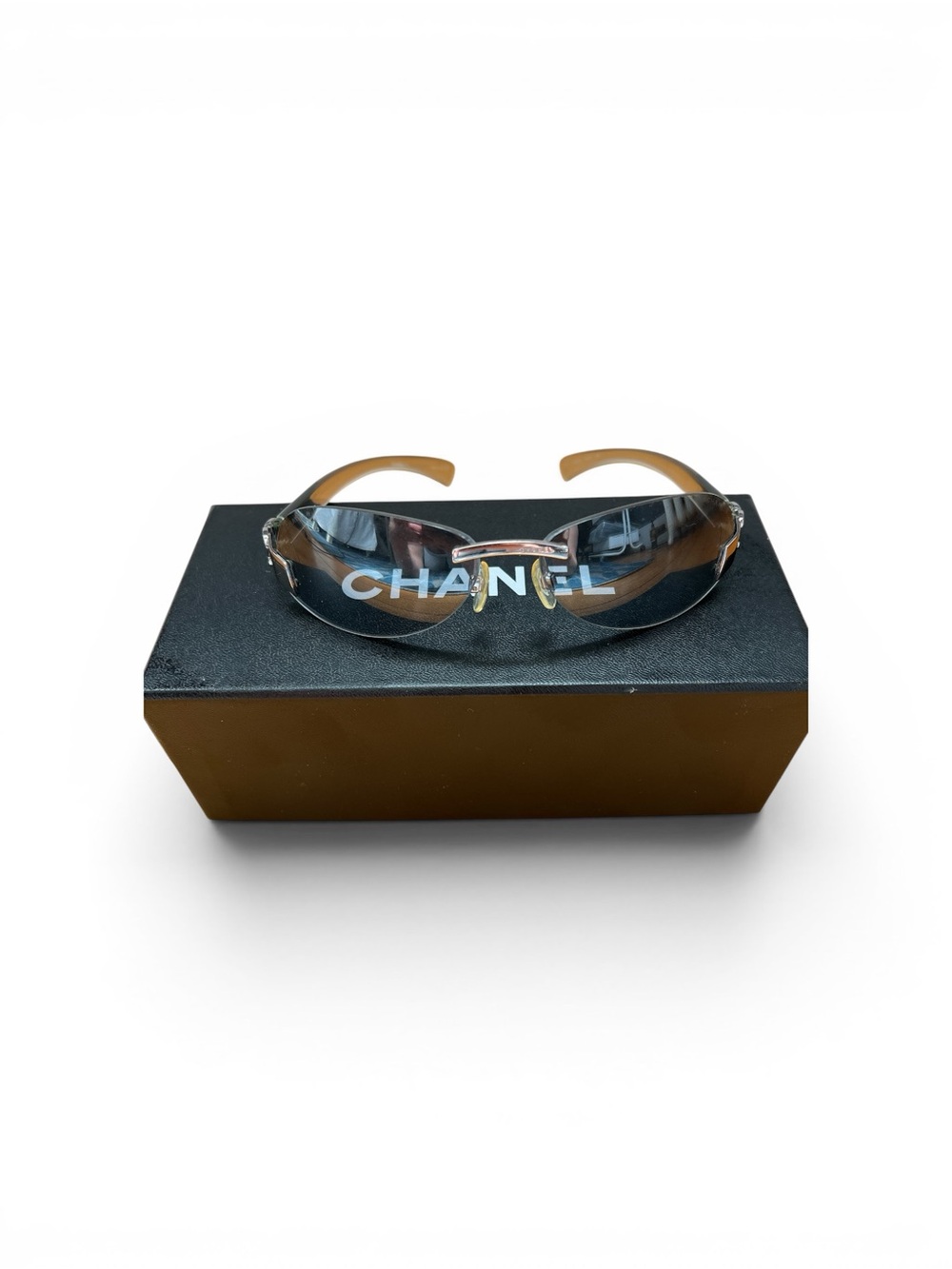 CHANEL Vintage Rimeless Gradient Sunglasses - Please read description